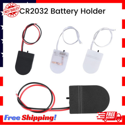 Battery Holder CR2032 Button Cell Case ON/OFF Switch Coin 3V Volt Output 2032