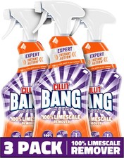 Image of Cillit Bang 750ml Limescale Remover, 3 Pack, Fast Stain & Virus Eliminator, Disi