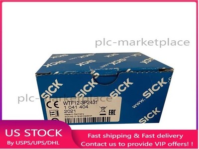 New SICK WTF12-3P2431 1041404 WTF123P2431 10-30VDC Photoelectric Sensor Switch