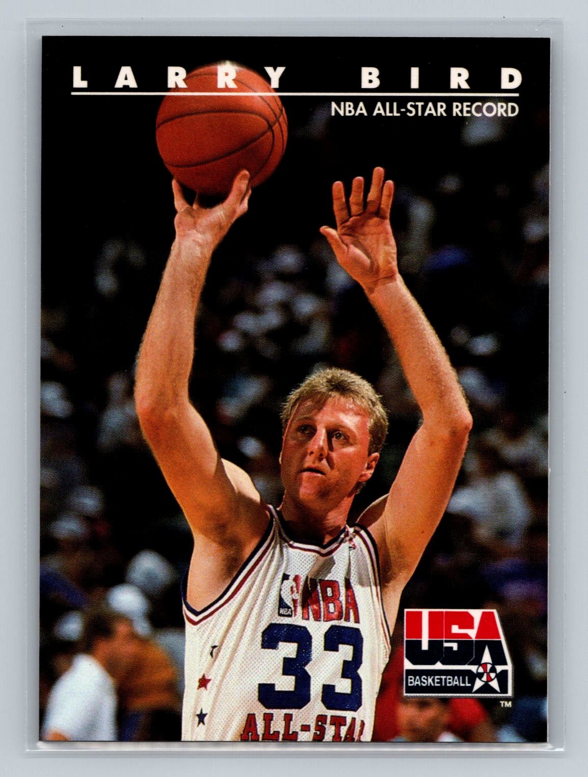 Larry Bird 1992 SkyBox USA #16 USA