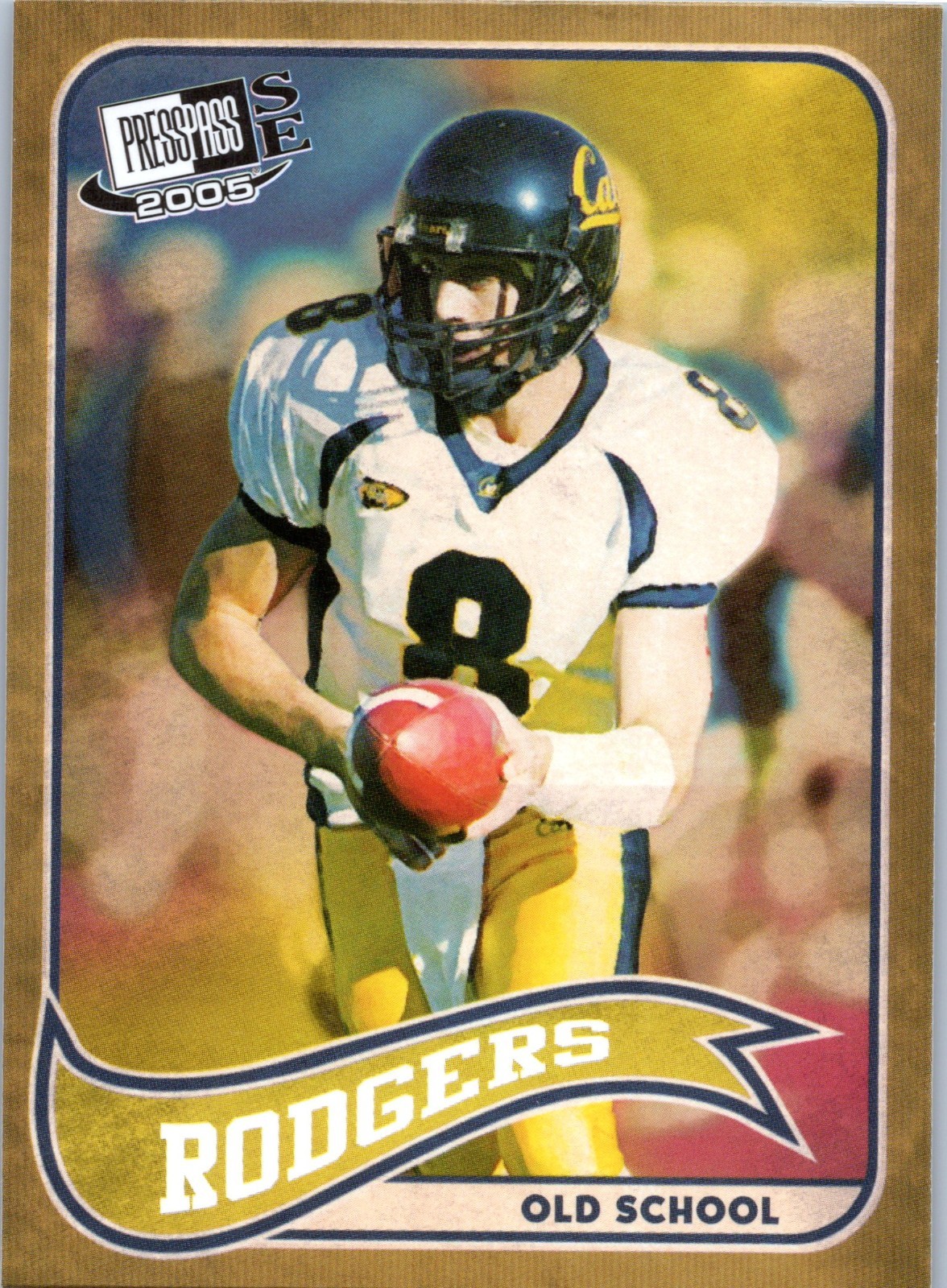 2005 Press Pass SE #OS 17 Aaron Rodgers Old School RC