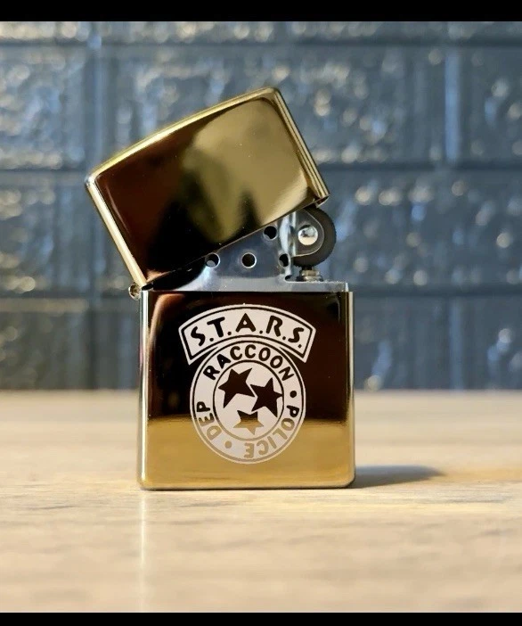 Resident Evil S.T.A.R.S. Flip Lighter | Engraved Metal Lighter | Raccoon City - Image 3 of 4