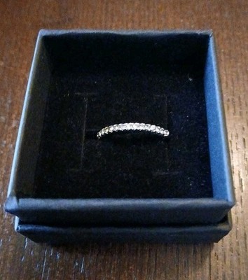 Wedding band Gorgeous Ring 925 size 7 FREE SHIPPING 