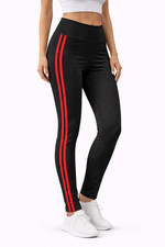 Ladies Womens Leggings Gym Pants Lounge Sport Jogging Running Yoga Black New