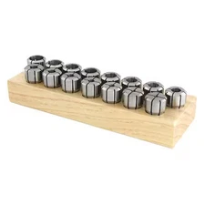Techniks 01610-8S Collet Set, Da100, 1/16 In., 8 Pcs.