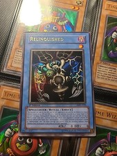 Relinquished [1st Edition] MRL-029 Prices | YuGiOh Magic Ruler | YuGiOh  Cards