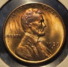 New Listing1939-S 1C RD Lincoln Wheat Cent Uncirculated Toned