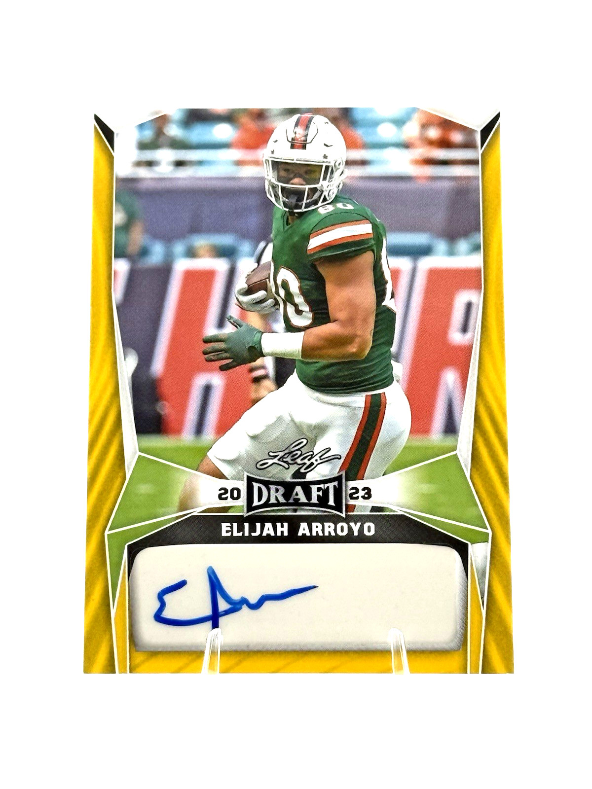 2023 Leaf Draft Autograph Gold Elijah Arroyo BA-EA1