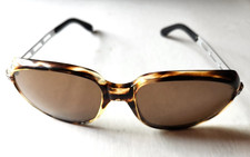 Vtg Vuarnet Sunglasses Tortoise Shell Frame With Classic Chrome Made in France