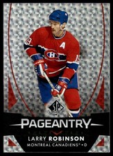 LARRY ROBINSON 2023-24 SP AUTHENTIC PAGEANTRY MONTREAL CANADIENS #P-59