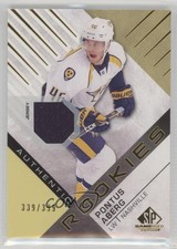 2016 SP Game Used Authentic Rookies Gold Material 339/399 Pontus Aberg #145 z3c