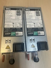 Lot of 2 Dell 1100W 80 Plus Platinum EPP Server Power Supply 0CMPGM PSU