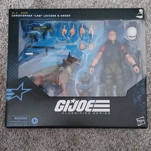 Hasbro G.I. Joe Classified Series Christopher Law Lavigne & Order Action Figure