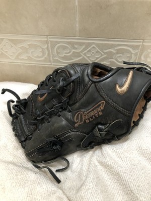 Nike Diamond Elite Boys Broken In Tight Fit 11.5  Baseball Glove Left Hand Throw