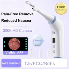 Visible Tonsil Stone Removal Kit with HD Camera Electronic Tonsil Stone Remover