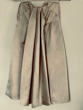 Pre-Owned Prada Silk Strapeless Dress