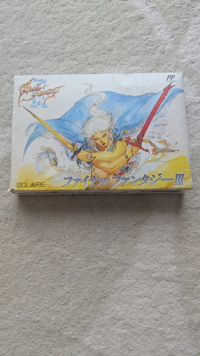 Final Fantasy III Nintendo NES NTSC-J (Japan) Video Games for sale