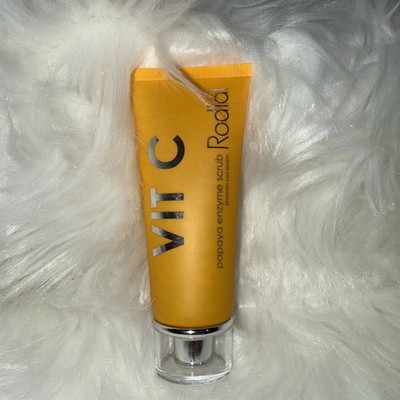 RODIAL VIT C PAPAYA ENZYME SCRUB~EXFOLIATE~BRIGHTEN~FULL SIZE~2.36 FL~SEALED!