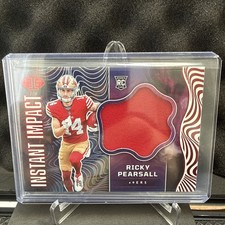 2024 Panini Illusions - Instant Impact Ricky Pearsall #II-RPL Red /199 (MEM, RC)