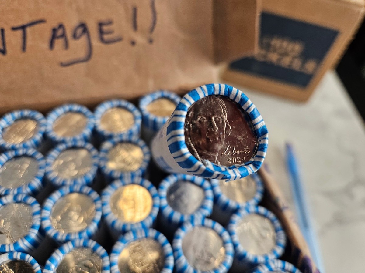 2024-D Jefferson Nickels Full Roll from Original Bank Box (40