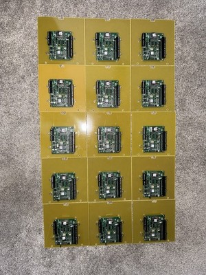 Lot of 15 WIU-4 Access Control Circuit Boards - Used