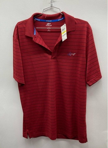 Attack Life Greg Norman Men's Red Polo Shirt Sz M NWT