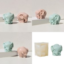 3D Elephant Silicone Molds Epoxy Resin Molds for Soap Making