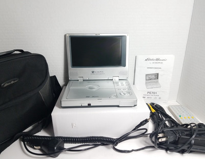 1997 Audio Vox Eddie Bauer Portable DVD Player PE701 Vintage