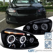 Smoke Fits 2006-2010 Vw Jetta Mk5 Golf Halo Projector Headlights Led Strip Lamps