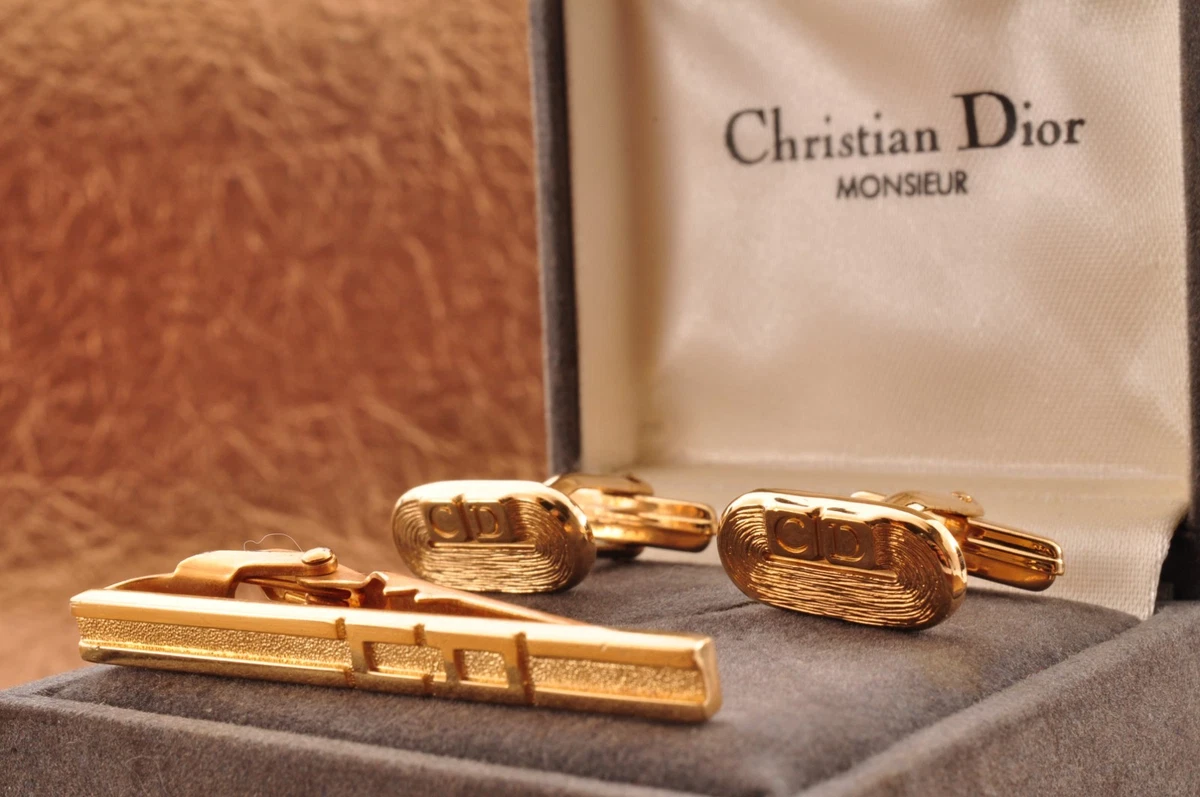 ☆MATSUさま☆　ChristianDiorネクタイピン カフスまとめ買い ヴィンテージ Christian Dior カフリンクス セット クリスチャン