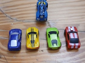 5 X Micro Machines Lot: Garage Icon Cars, Jazwares 2020-21, Cars Only