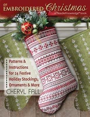 An An Embroidered Christmas by Cheryl Fall - 9780811714365