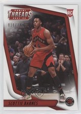 2021-22 Panini Chronicles Threads Red 10/149 Scottie Barnes #82 0ad