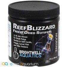 Brightwell Aquatics Reef Blizzard-ZR 25 grams Coral Food Freeze Dried Rotifers