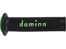 Domino "MotoGP" Sportbike Grips Black/Green  Open 