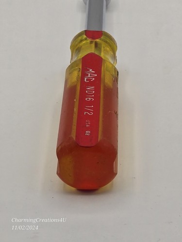 Vintage Mac Tools 16mm Nut Driver ND16 Metric 6 Point Made In USA - Picture 3 of 10