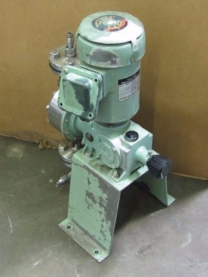 IWAKI LK-42SH-02 1.7/2.0 L/MIN 8 KGF/CM² .2KW (1/4 HP) 200/220V METERING PUMP