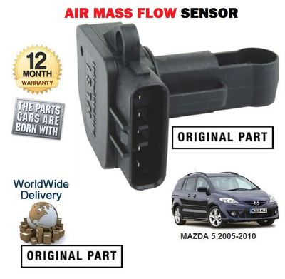 LUFTMASSENMESSER SENSOR NEU FÜR MAZDA 5 2005-2010 1.8 2.0 2.0D 2.3