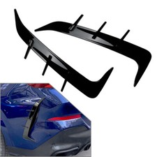 Rear Bumper Splitter Spoiler Canard Air Vent Cover Trim For Bmw X6 G06 2019-2023