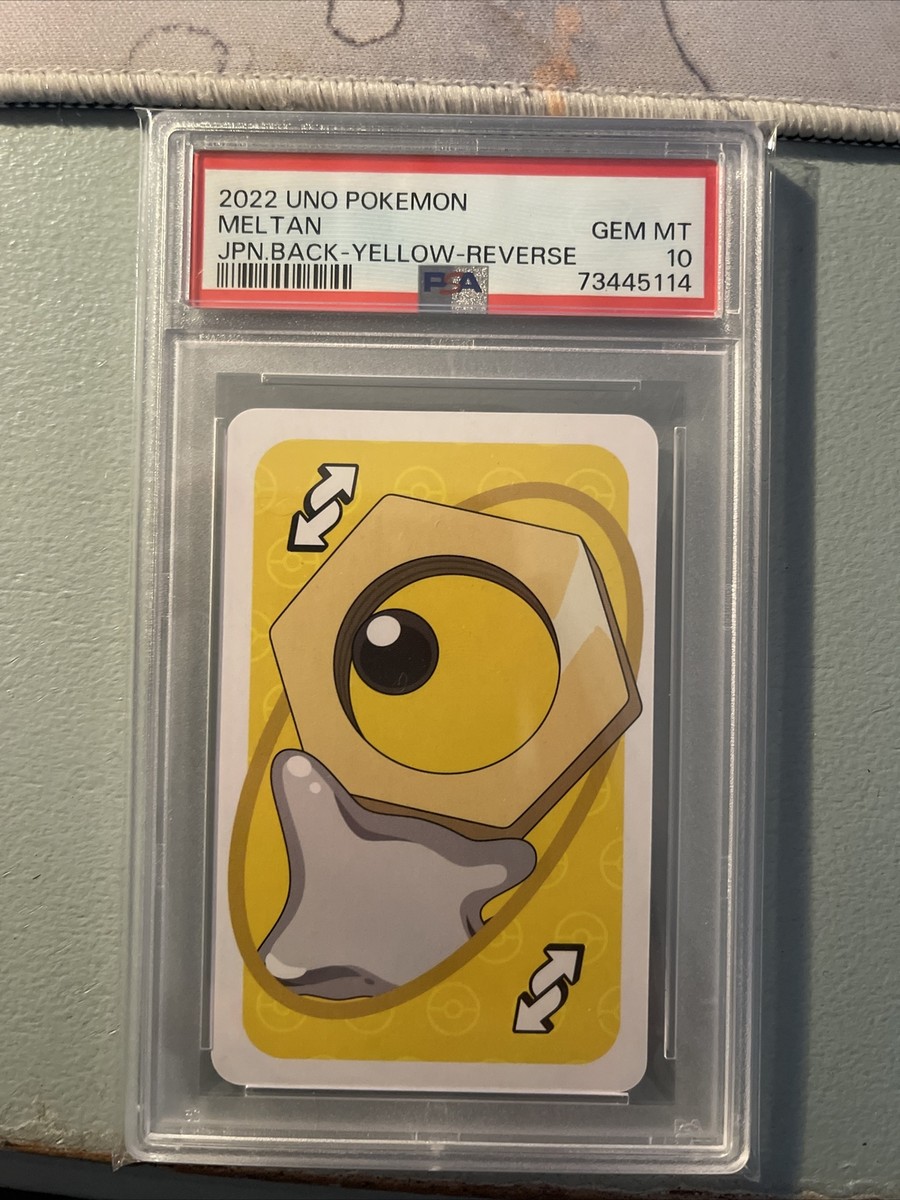 PSA 10 Pokemon UNO Meltan PSA Error Label Wrong Year On Label From