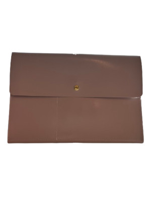 Clutch Blush Rose Vegan Leather Glass Ladder & Co Portfolio