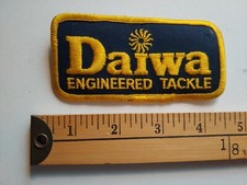 80S VINTAGE DAIWA GEAR APPAREL FISHING TEAM FISHERMAN PATCH CREST