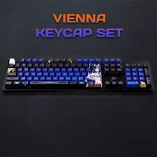 Gamersupps GG Waifu Creator Collab - Vienna Keyboard Keycap Set - IN HAND!