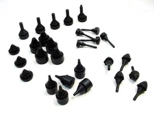 Dodge Door Post Seal Glove Box License Plates Ash Tray Gas Rubber Bumper Kit #1