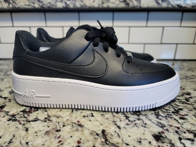 air force 1 sage low black
