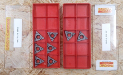 SANDVIK 154.3-16 215 N.6 S4+N.2 S1P WENDESCHNEIDPLATTEN NEU DREHSCHLITZE ELASTISCHE RINGE