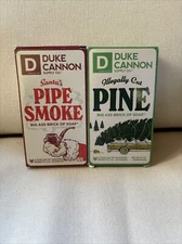 Duke Cannon Supply Co. Soap. Santa’s Pipe Smoke And Illegally Cut Pine 