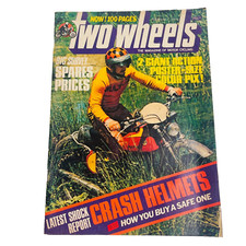Two Wheels - February 1976 - Vintage Motorbike Magazine Australia RARE