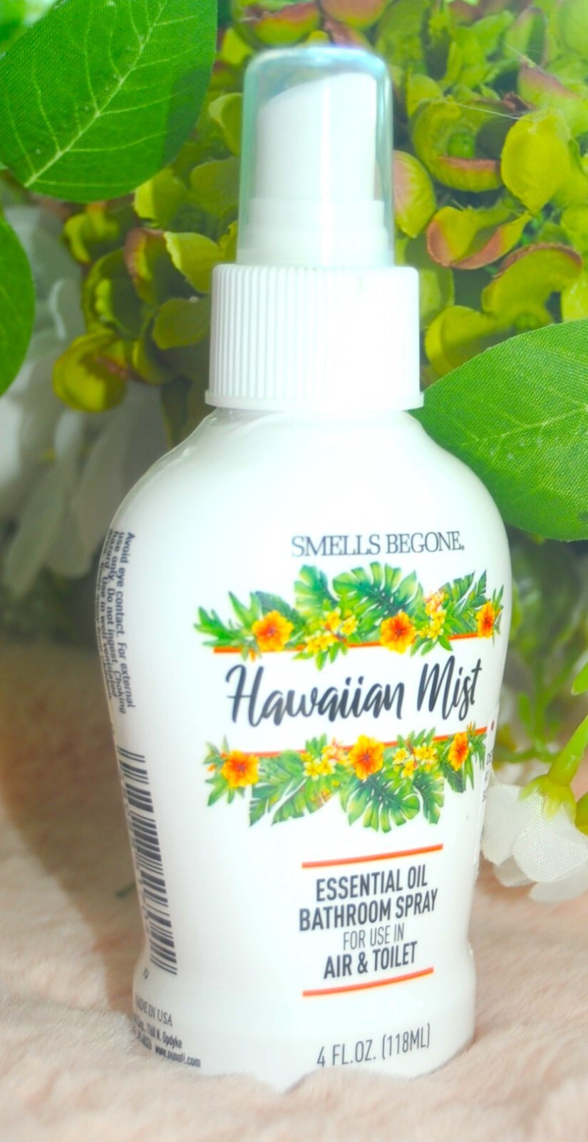 SMELLS BEGONE Essential Oil Air & Toilet Bathroom Spray HAWAIIAN MIST fl oz eBay