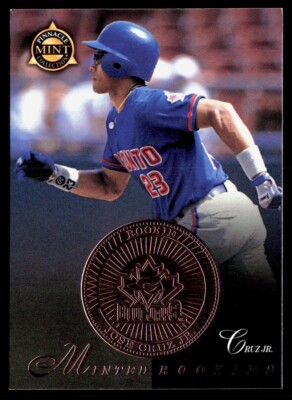 Jose Cruz Jr. 1998 Pinnacle Mint Collection Bronze #25 Corners | eBay